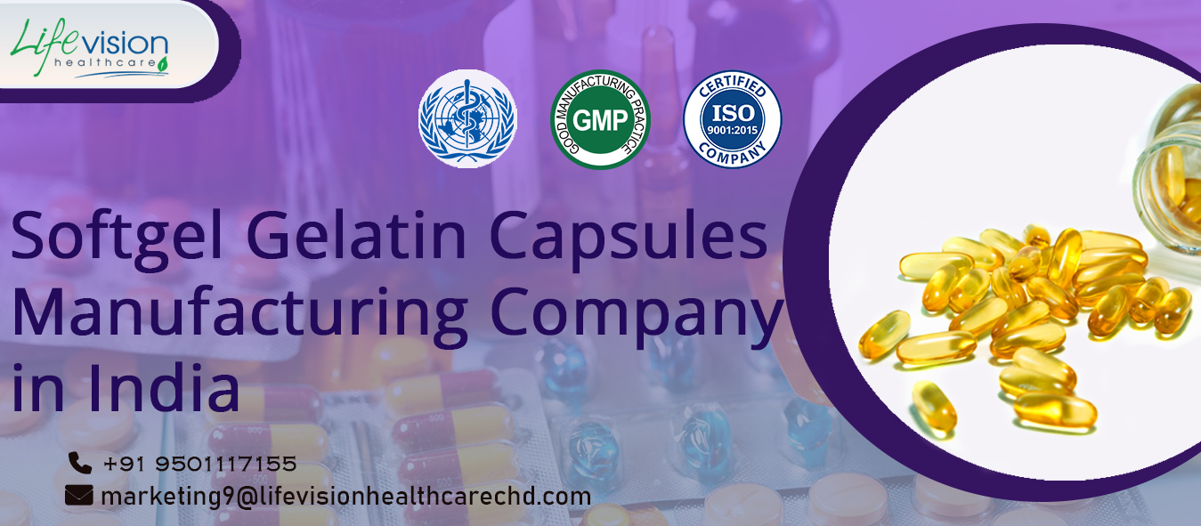 softgel capsule manufacturer in India